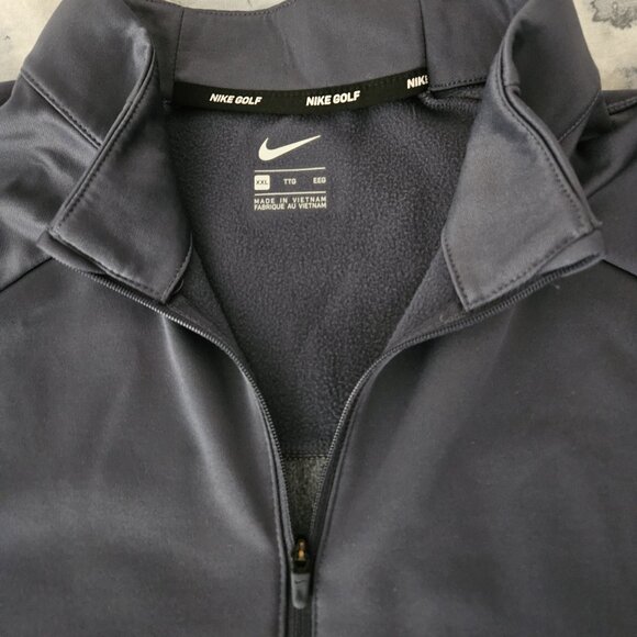 Men's - NIKE Golf 1/4 Zip Pullover  - 2-tone grey - Picture 3 of 10